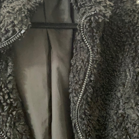 Zara trf collection Fuzzy Bomber Jacket - Picture 6 of 7